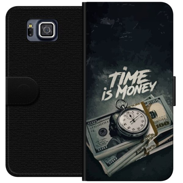 Samsung Galaxy Alpha Plånboksfodral Tid är pengar