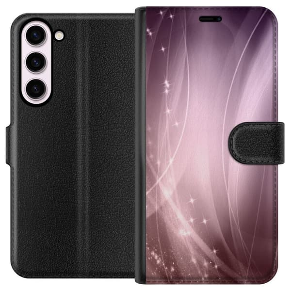 Kompatibelt Plånboksfodral till Samsung Galaxy S23+ Rosa