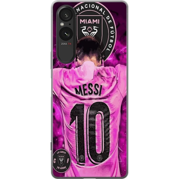 Sony Xperia 5 V Genomskinligt Skal Messi