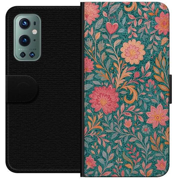 OnePlus 9 Pro Tegnebogsetui Floral Dream