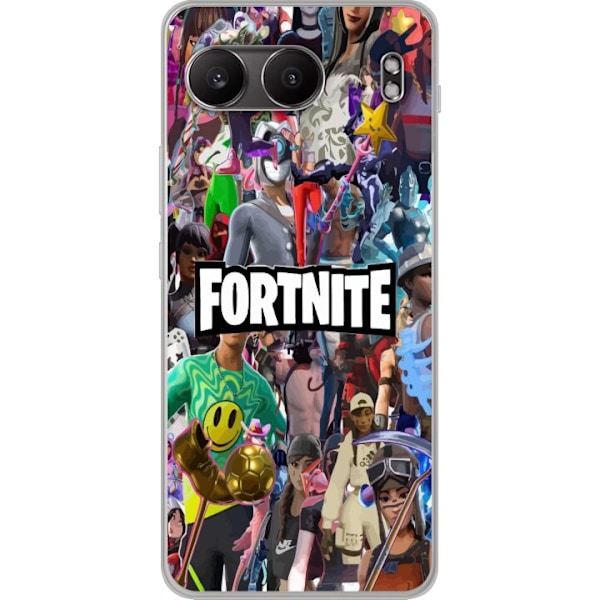 OnePlus Nord 4 Gjennomsiktig deksel Fortnite