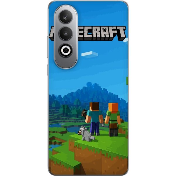 OnePlus Nord CE4 Läpinäkyvä kuori Minecraft Key Art