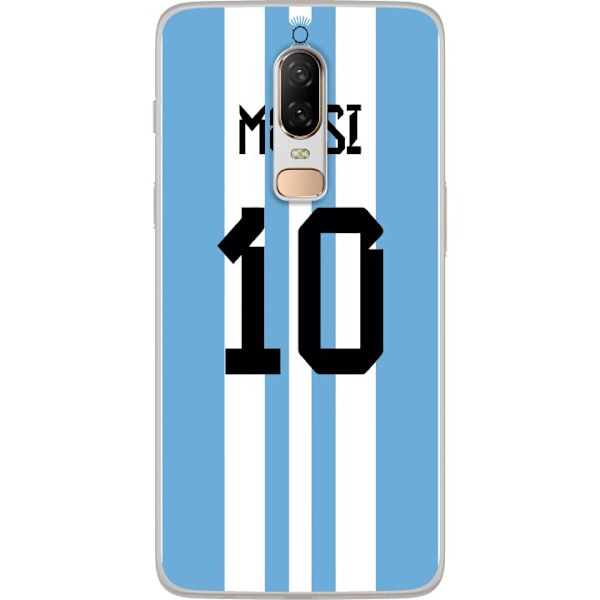 OnePlus 6 Gjennomsiktig deksel Lionel Andrés Messi