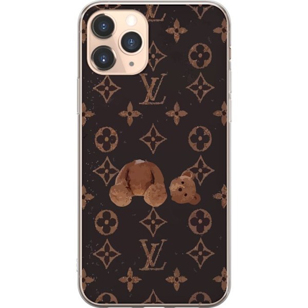 Apple iPhone 11 Pro Genomskinligt Skal LV Teddy Dead