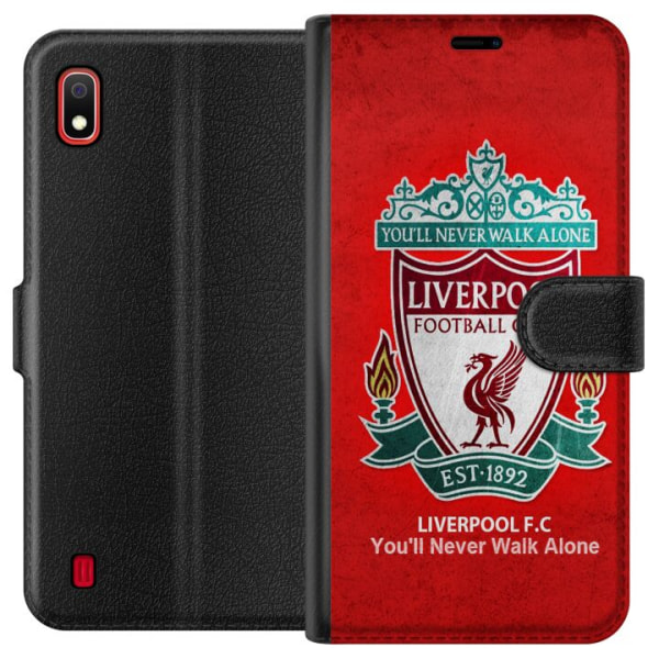 Samsung Galaxy A10 Lompakkokotelo Liverpool