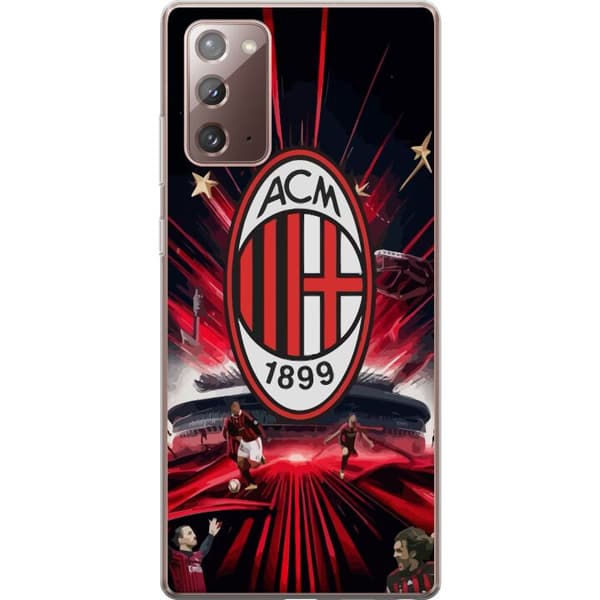 Kompatibelt Mobildeksel til Samsung Galaxy Note20 AC Milan
