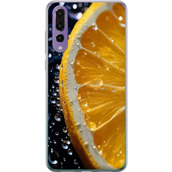 Huawei P20 Pro Gennemsigtig cover Appelsin