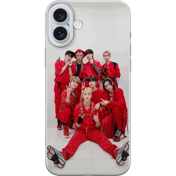 Apple iPhone 16 Plus Gennemsigtig cover Stray Kids