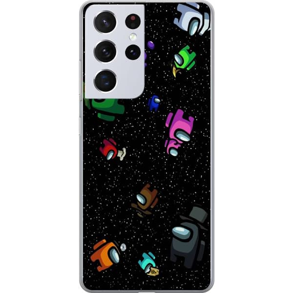 Kompatibelt Mobildeksel til Samsung Galaxy S21 Ultra 5G Among Us