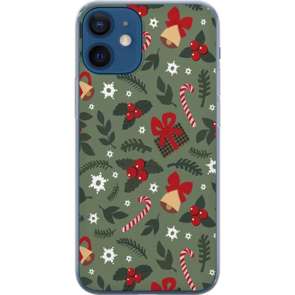 Kompatibelt Mobildeksel til Apple iPhone 12 mini God Jul mønster