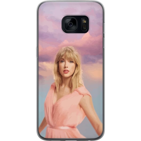 Samsung Galaxy S7 Läpinäkyvä kuori Taylor Swift