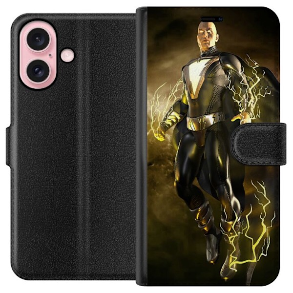 Apple iPhone 16 Tegnebogsetui Black Adam (2022)