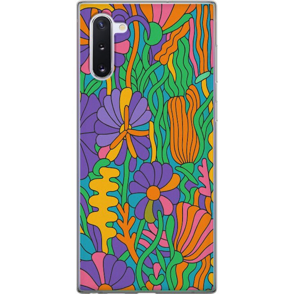 Samsung Galaxy Note10 Gjennomsiktig deksel Color Pop