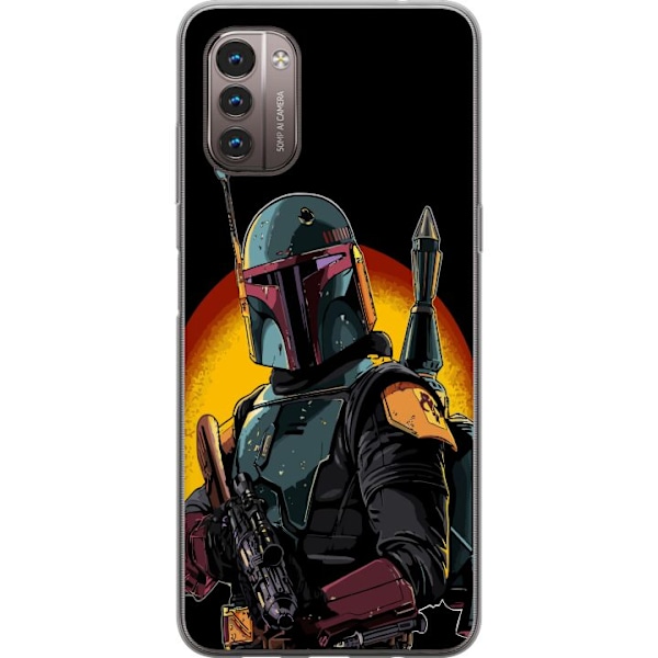 Nokia G21 Läpinäkyvä kuori The Mandalorian