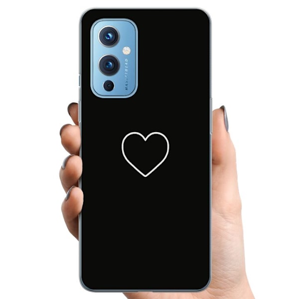 OnePlus 9 TPU Mobildeksel Hjerte