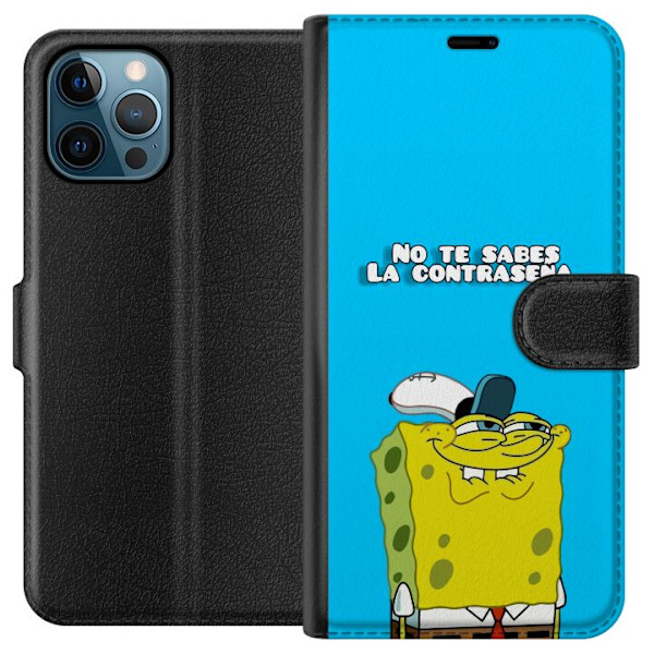 Apple iPhone 12 Pro Max Plånboksfodral SpongeBob SquarePants