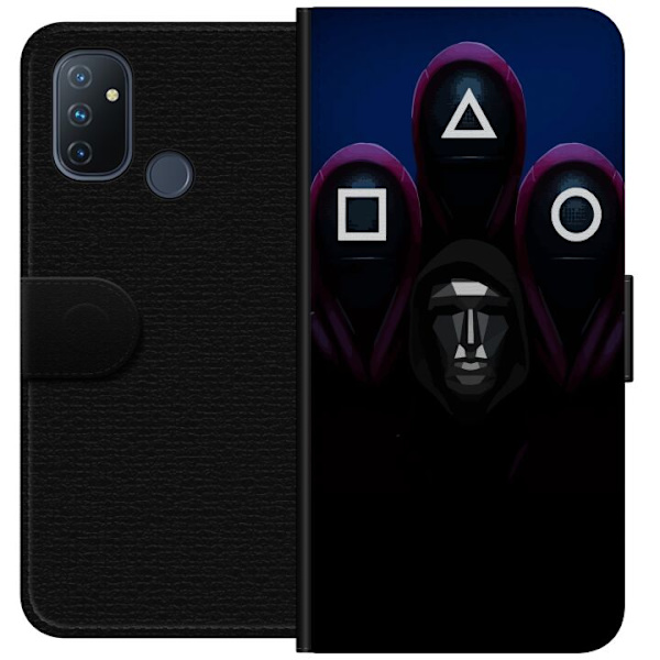 OnePlus Nord N100 Plånboksfodral Squid Game Säsong 3 Nya Ikoner Populär Serie TV Motiv Asiatisk Drama Trend Ikoniskt Grafisk Design