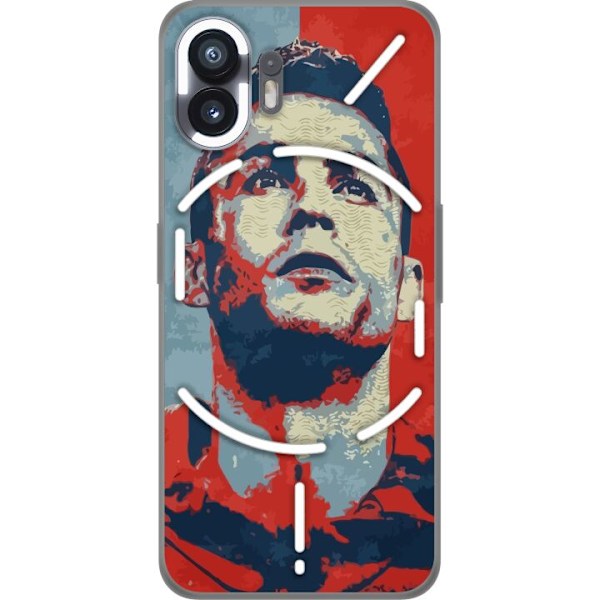 Nothing Phone (2) Gjennomsiktig deksel Cristiano Ronaldo