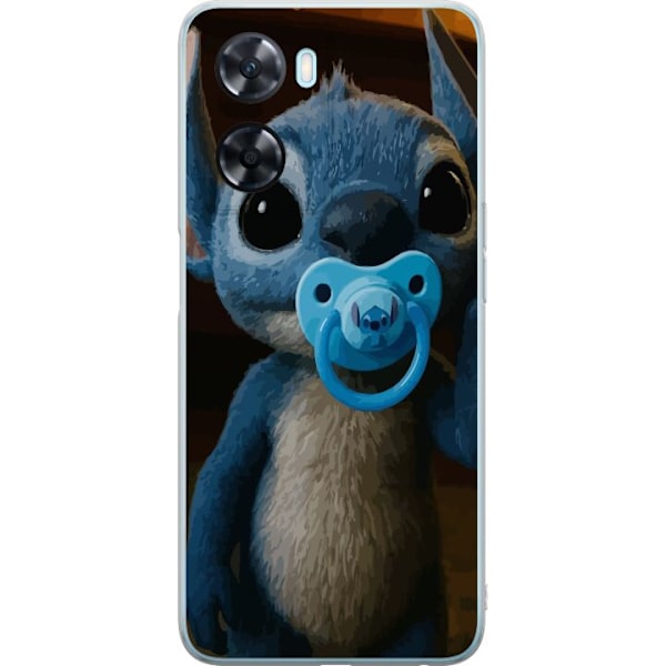 OnePlus Nord N20 SE Läpinäkyvä kuori Stitch & Napp - vauvat