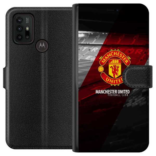 Motorola Moto G30 Plånboksfodral Manchester United FC