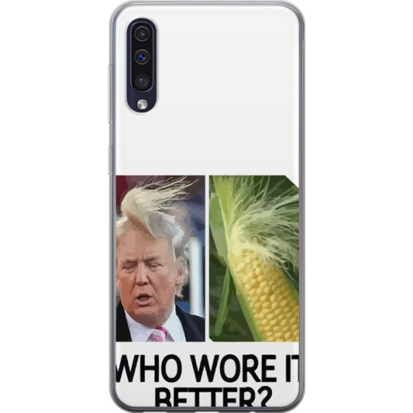 Samsung Galaxy A50 Gjennomsiktig deksel Trump