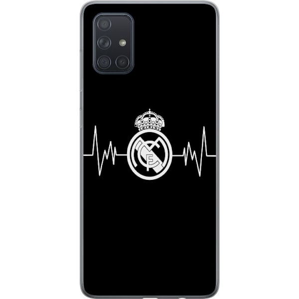 Samsung Galaxy A71 Läpinäkyvä kuori Real Madrid CF