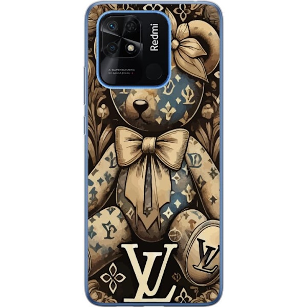 Xiaomi Redmi 10C Genomskinligt Skal Teddy Vuitton