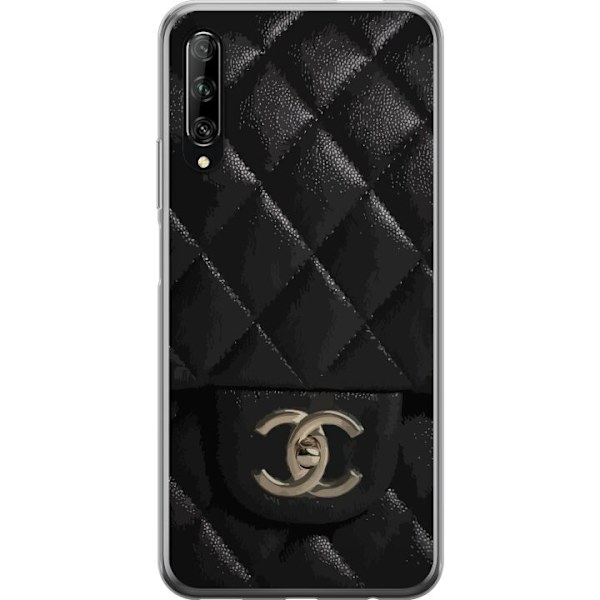 Huawei P smart Pro 2019 Genomskinligt Skal Chanel Black