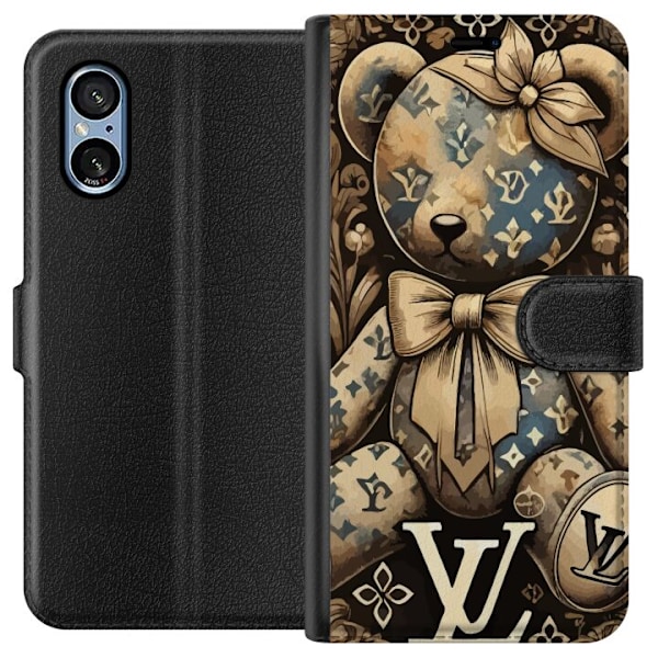 Sony Xperia 5 V Tegnebogsetui Teddy Vuitton