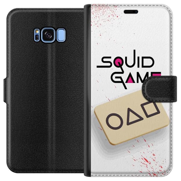 Kompatibelt Plånboksfodral till Samsung Galaxy S8 Squid Game