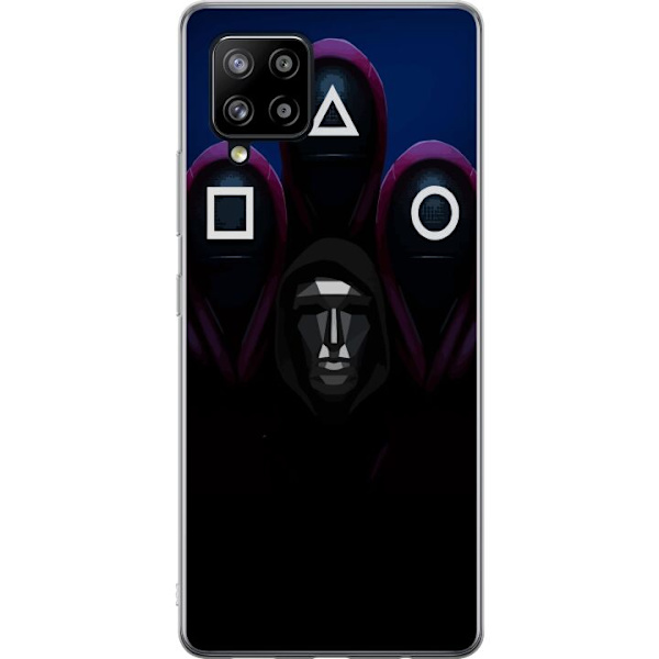 Samsung Galaxy A42 5G Läpinäkyvä kuori Squid Game Kausi 3 Uudet Ikoni Suosittu Sarja TV Motiivi Aasialainen Draama Trendikäs Graafinen Suunnittelu