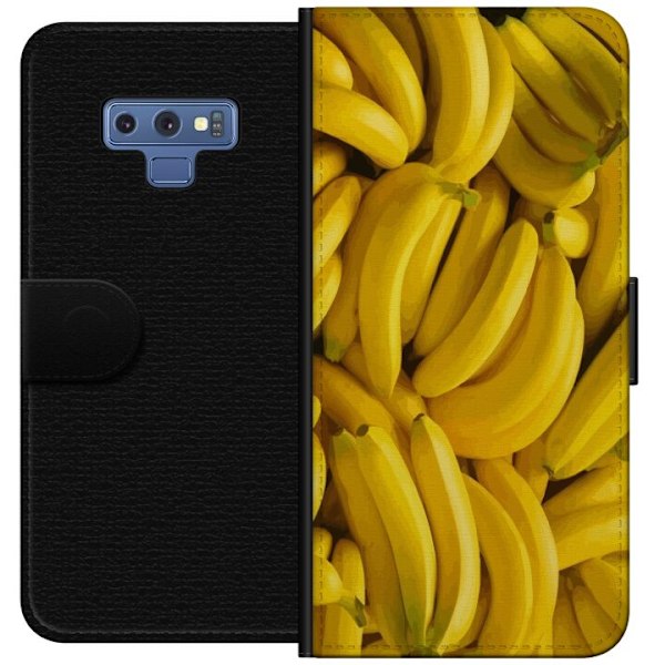 Samsung Galaxy Note9 Plånboksfodral Banana Pattern – lekful