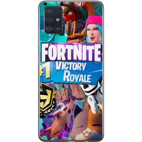 Samsung Galaxy A51 Gennemsigtig cover Fortnite