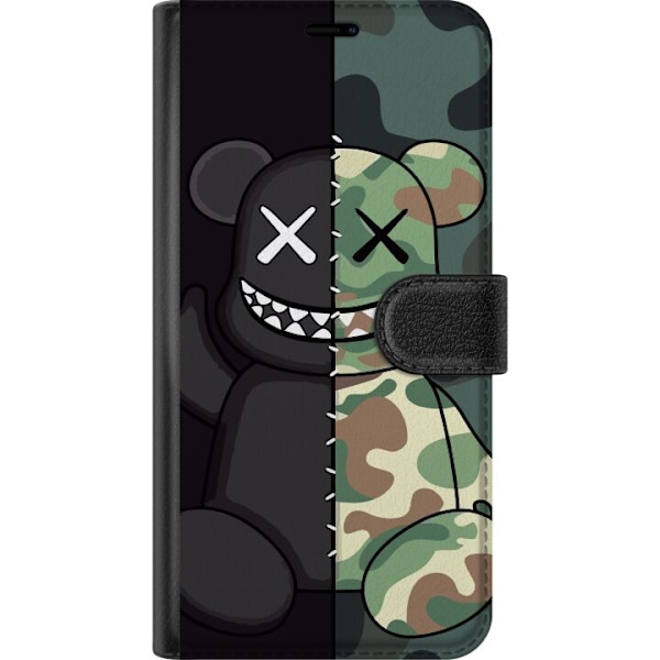 Motorola Moto G41 Lompakkokotelo Armeija