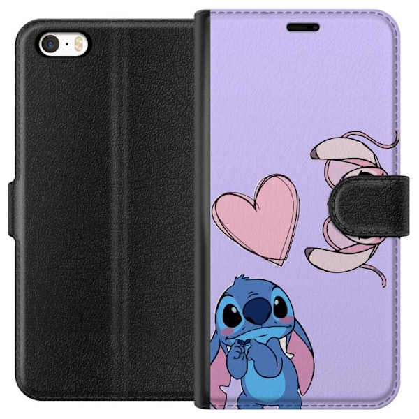 Apple iPhone SE (2016) Plånboksfodral Stitch Mode