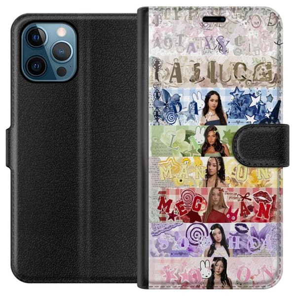 Kompatibelt Lommeboketui til Apple iPhone 12 Pro Max K-pop flerfarget