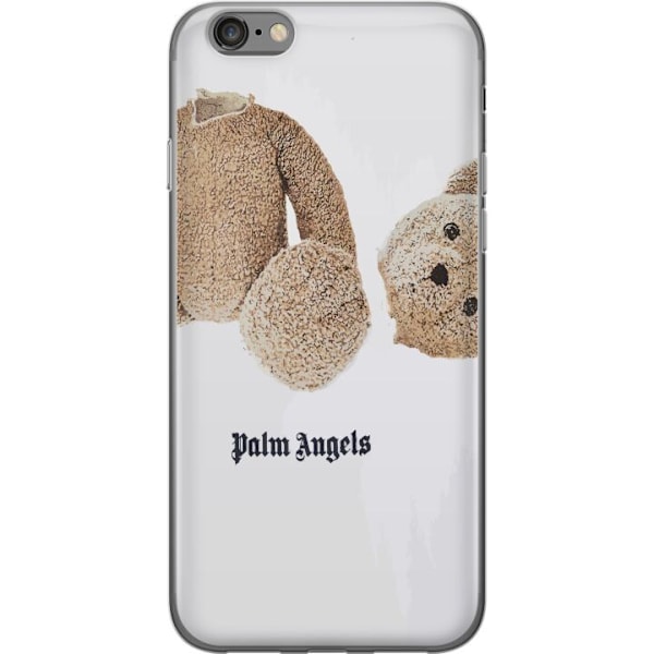 Apple iPhone 6s Läpinäkyvä kuori Palm Angels Teddy