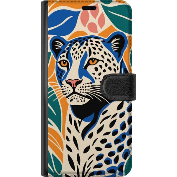 Kompatibel Tegnebogsetui til Samsung Galaxy S10 Lite Majestætiske Leopard
