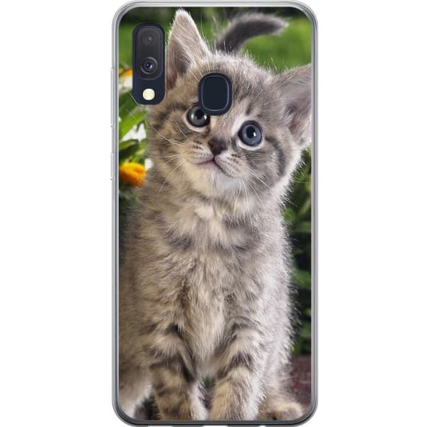Kompatibelt Mobilskal till Samsung Galaxy A40 Cat