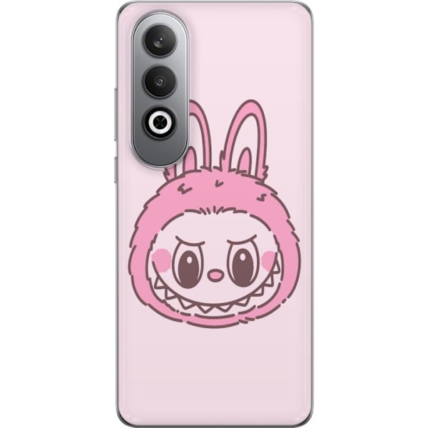OnePlus Nord CE4 Gennemsigtig cover Labubu Dyrekreds Bunny Udgave