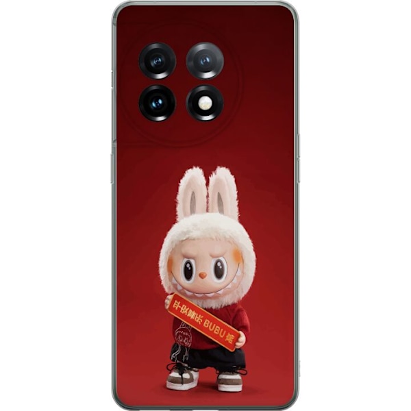 OnePlus 11 Genomskinligt Skal Pop Mart The Monsters Labubu Bes