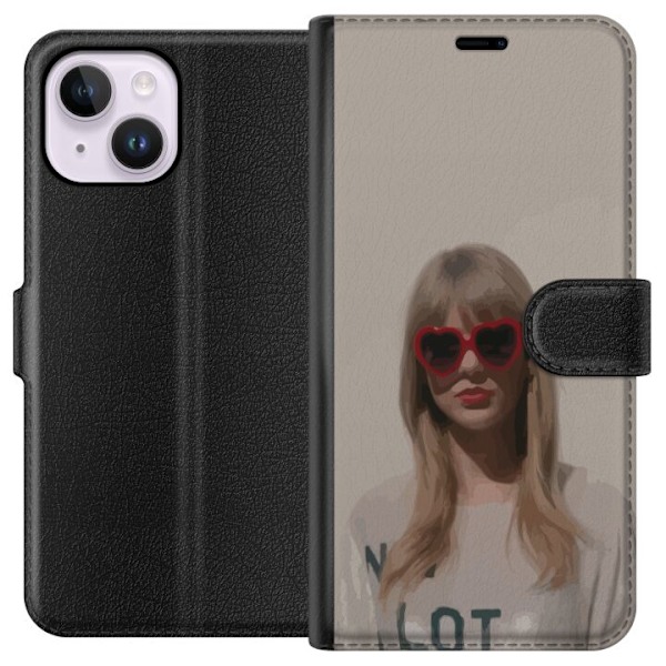 Apple iPhone 15 Plus Lommeboketui Taylor Swift