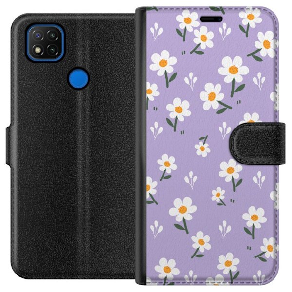 Xiaomi Redmi 9C Plånboksfodral Pretty Romance