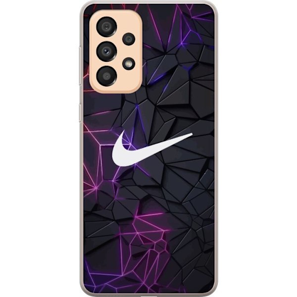 Samsung Galaxy A33 5G Läpinäkyvä kuori Nike