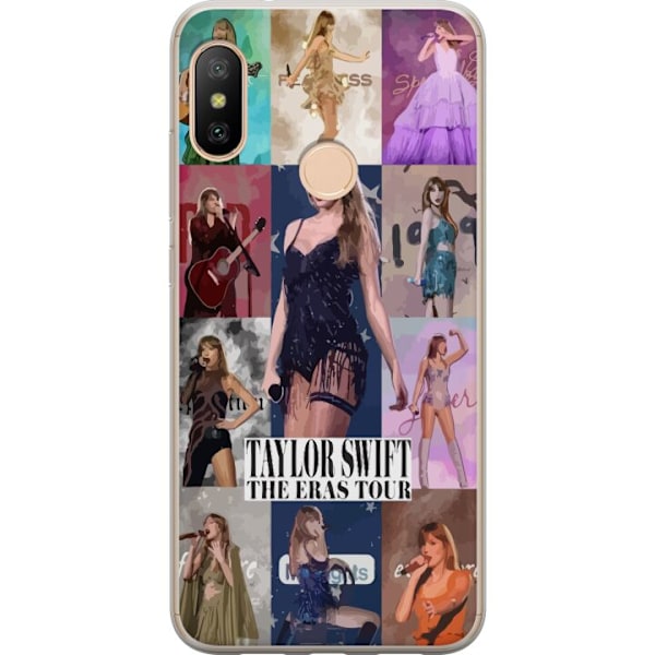 Xiaomi Redmi 6 Pro Gennemsigtig cover Taylor Swift