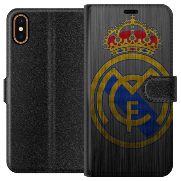 Apple iPhone X Lommeboketui Real Madrid CF