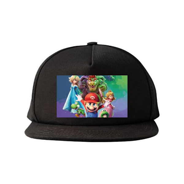 Snapback svart one size