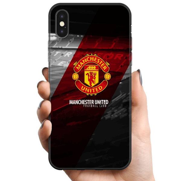 Apple iPhone X TPU Mobilskal Manchester United FC