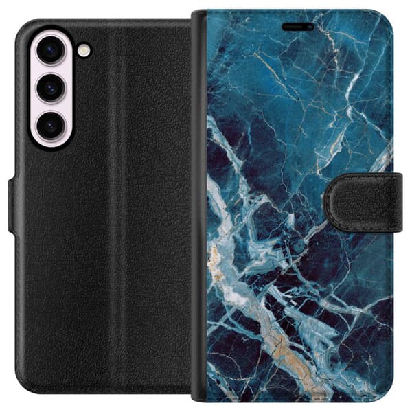 Kompatibelt Plånboksfodral till Samsung Galaxy S23+ Marmor