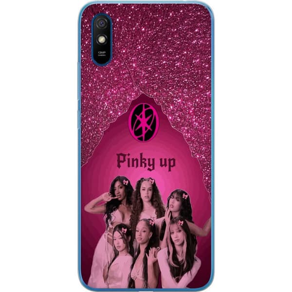 Kompatibelt Mobildeksel til Xiaomi Redmi 9A KATSEYE Pinky Up rosa